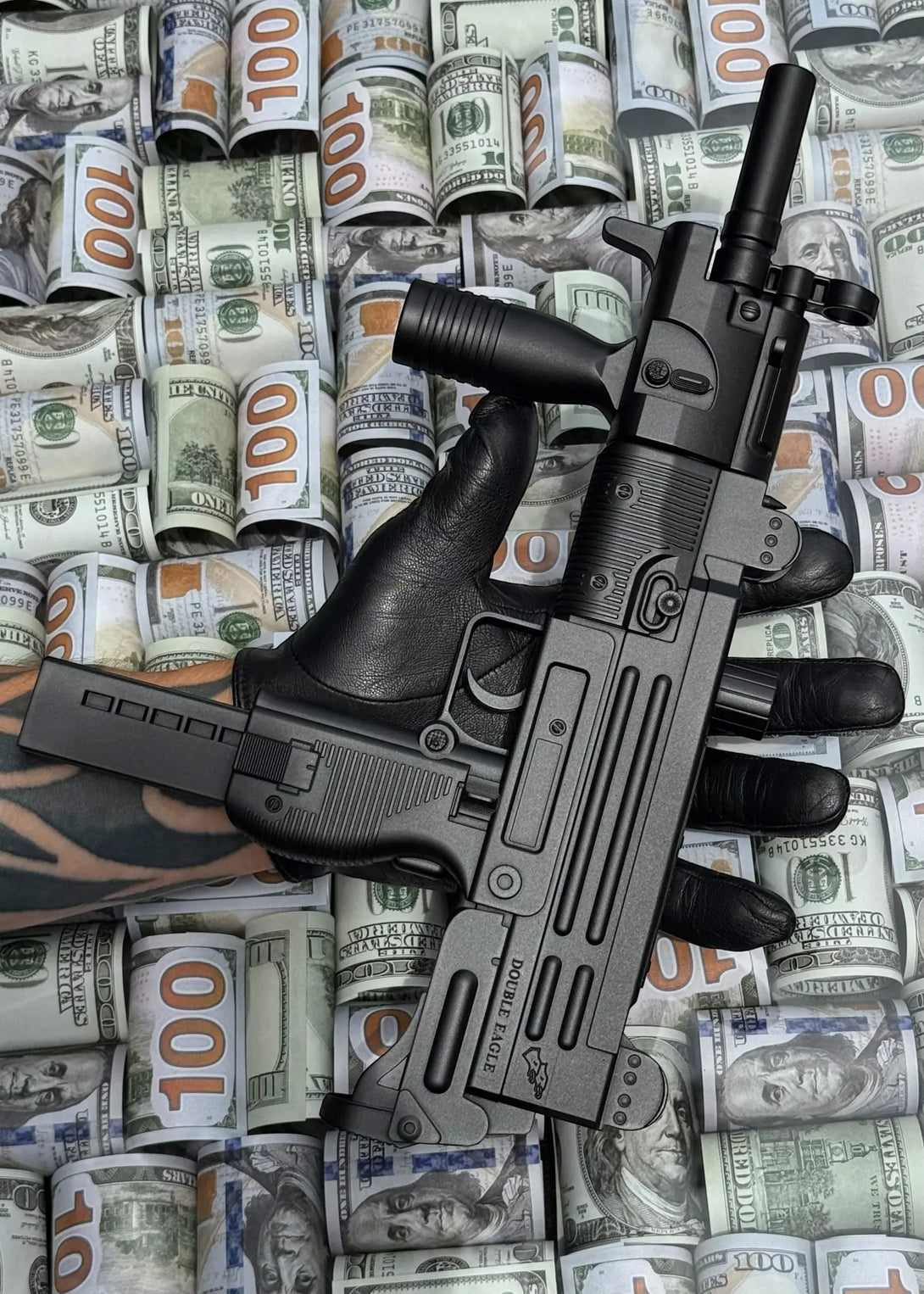 Twin Uzi Frame | 16×20 in - Derich Gallery