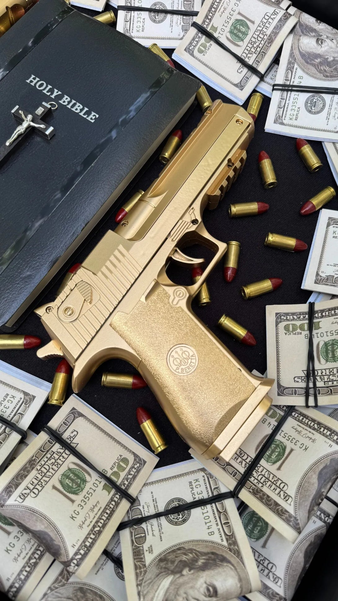 Holy Power: Gold Edition | 18x24 in - Derich Gallery