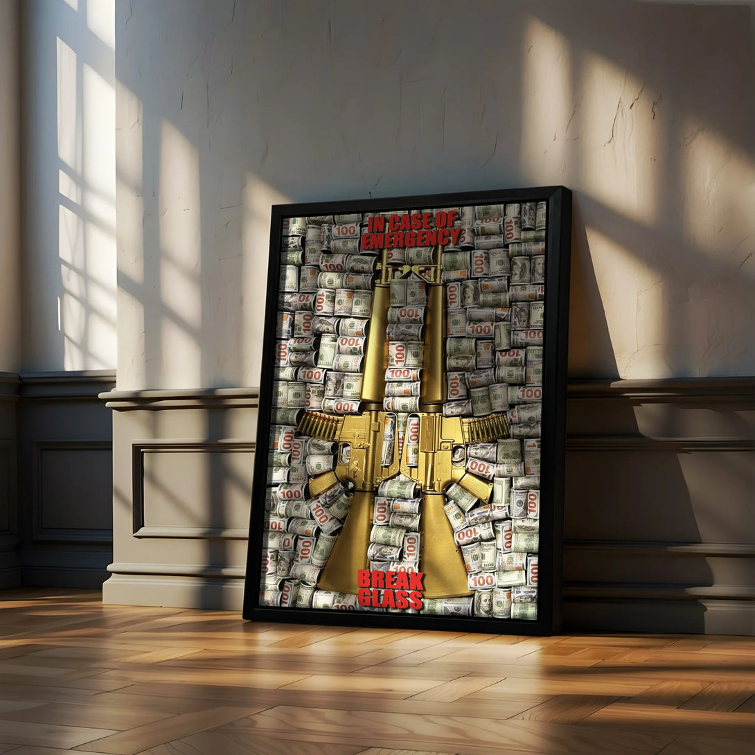 2×M16 GOLD PRESTIGE | 42×29 in - Derich Gallery