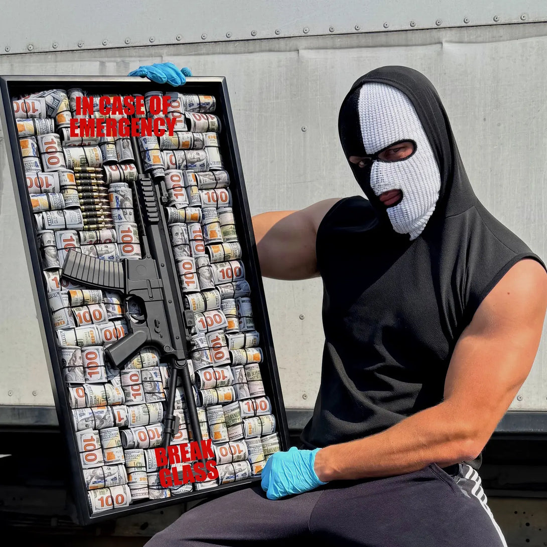 XXL FULL CASH BLACKOUT  | 32×18 in - Derich Gallery