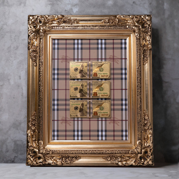 BR Plaid Baroque Frame