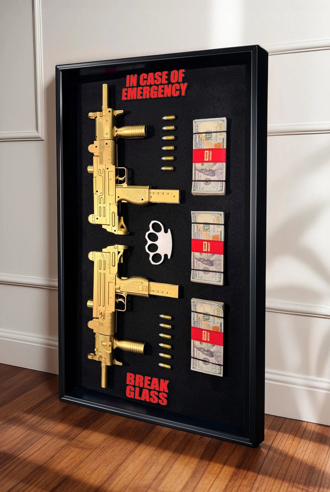 XXL DOUBLE GOLD DROP  | 32×18 in - Derich Gallery