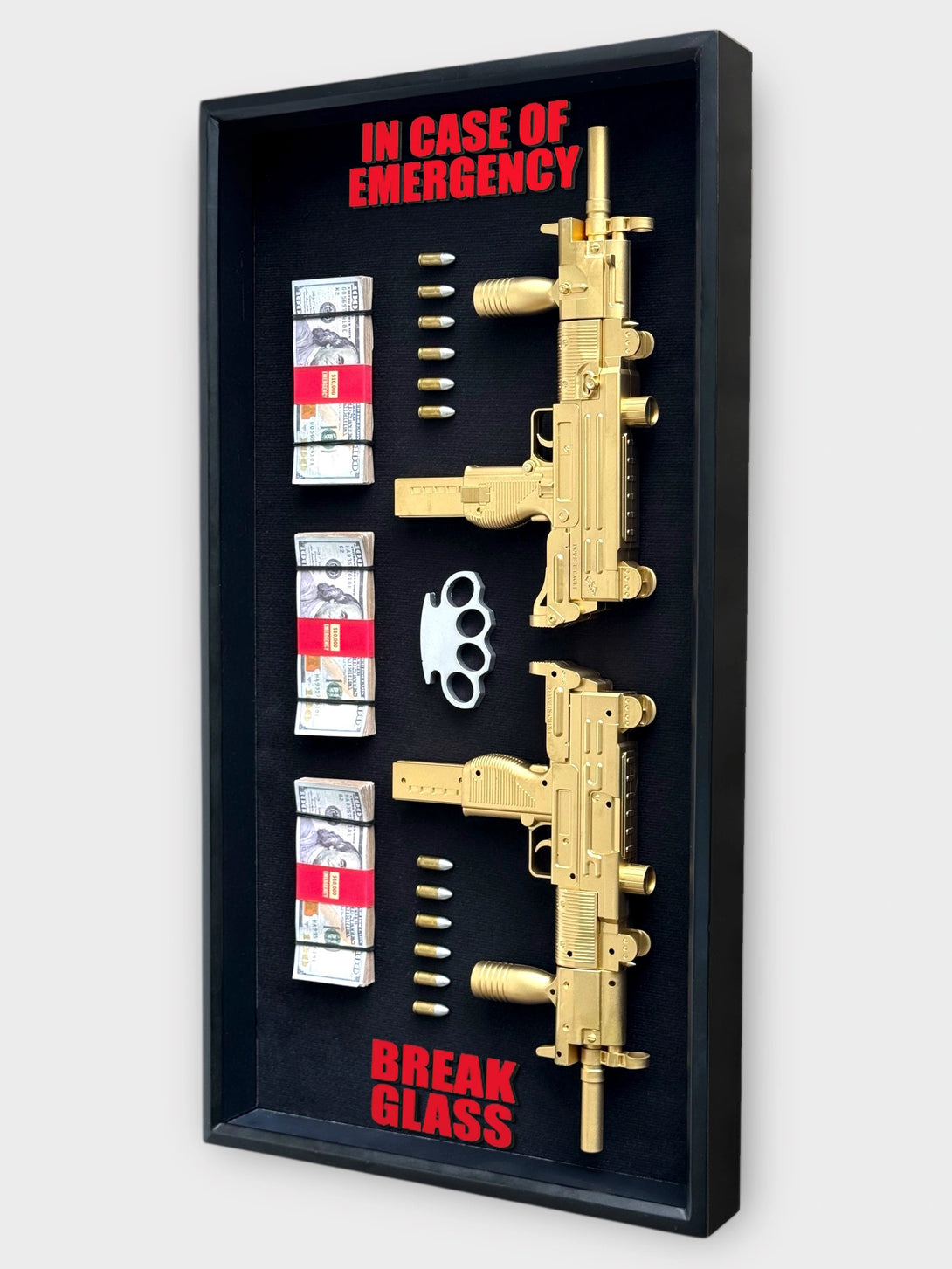 XXL DOUBLE GOLD DROP - Derich Gallery