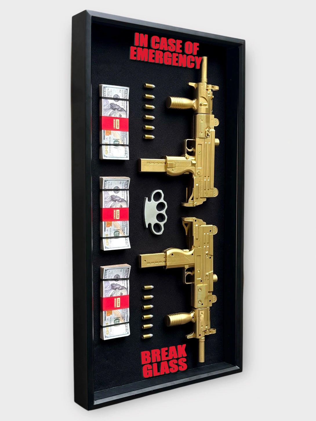 XXL DOUBLE GOLD DROP - Derich Gallery