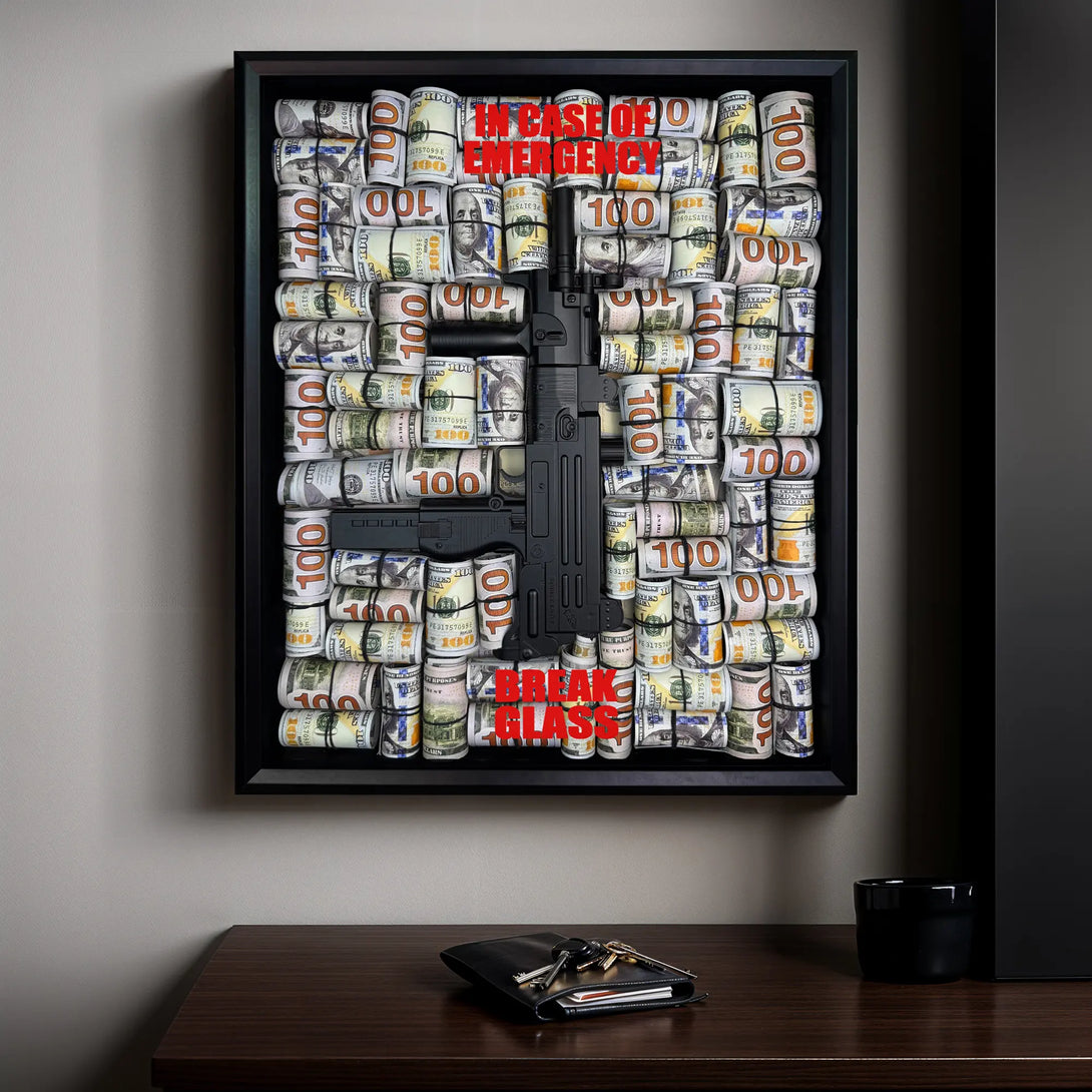 Twin Uzi Frame - Derich Gallery