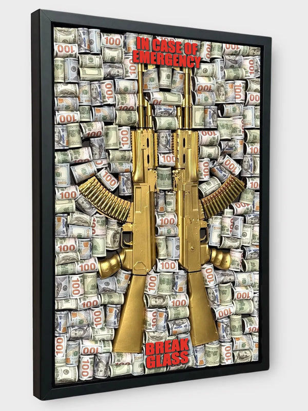 2×AK GOLD HUSTLE - Derich Gallery