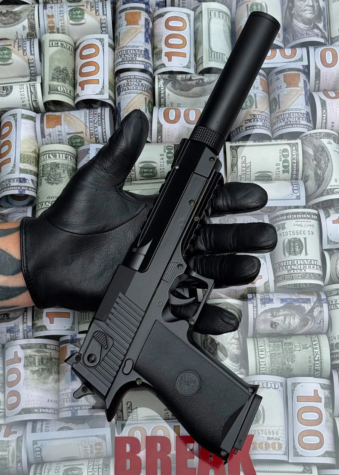 Black Beretta Frame | 16×20 in - Derich Gallery