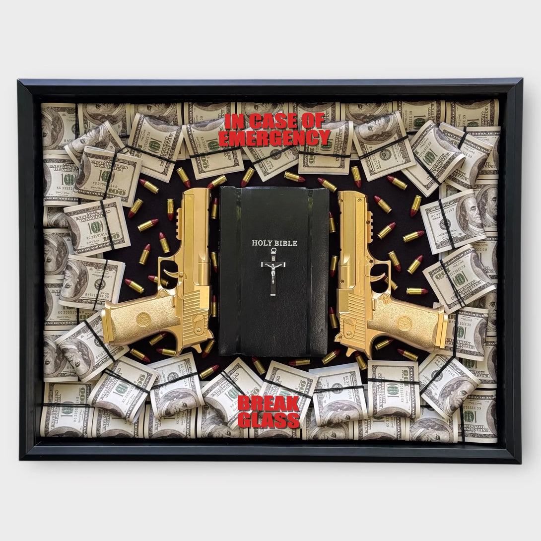 Holy Power: Gold Edition | 18x24 in - Derich Gallery