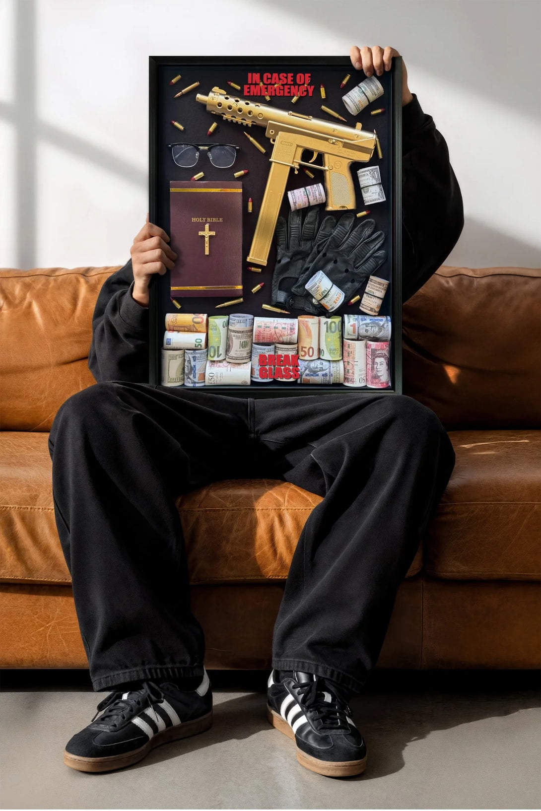 Holy Hustle - LIMITED | 18x24 in - Derich Gallery