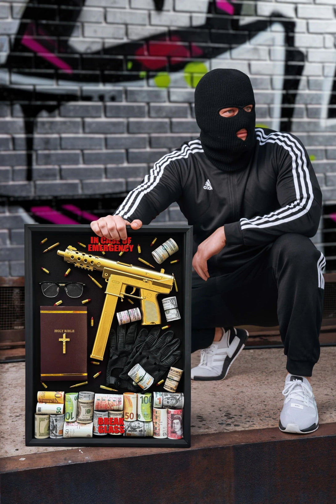 Holy Hustle - LIMITED | 18x24 in - Derich Gallery