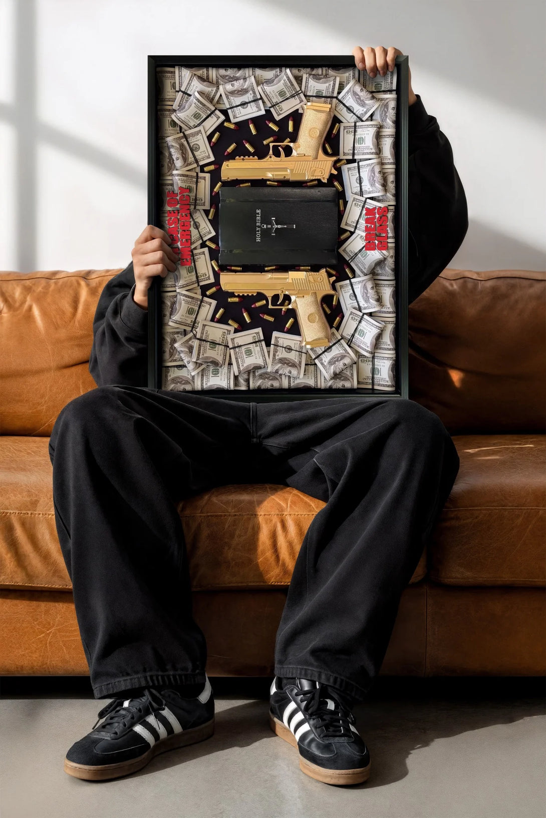 Holy Power: Gold Edition | 18x24 in - Derich Gallery