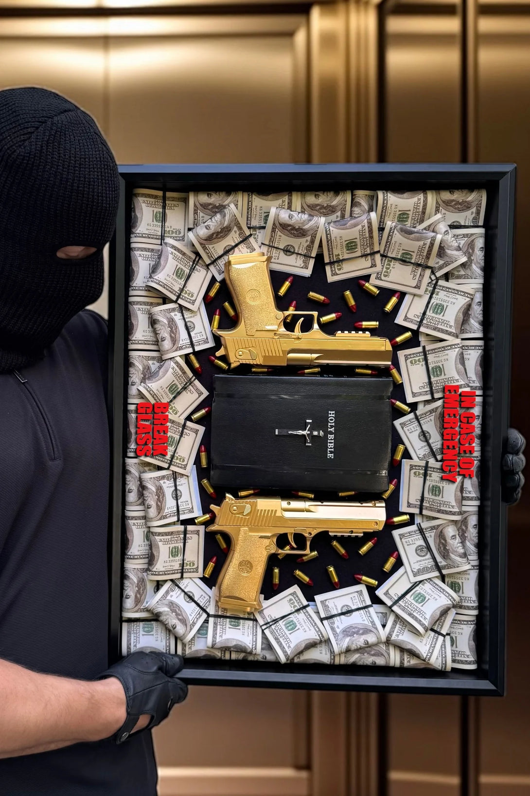 Holy Power: Gold Edition | 18x24 in - Derich Gallery