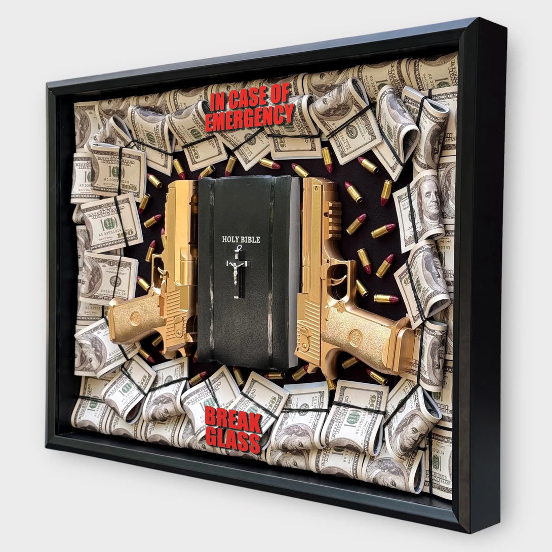 Holy Power: Gold Edition | 18x24 in - Derich Gallery