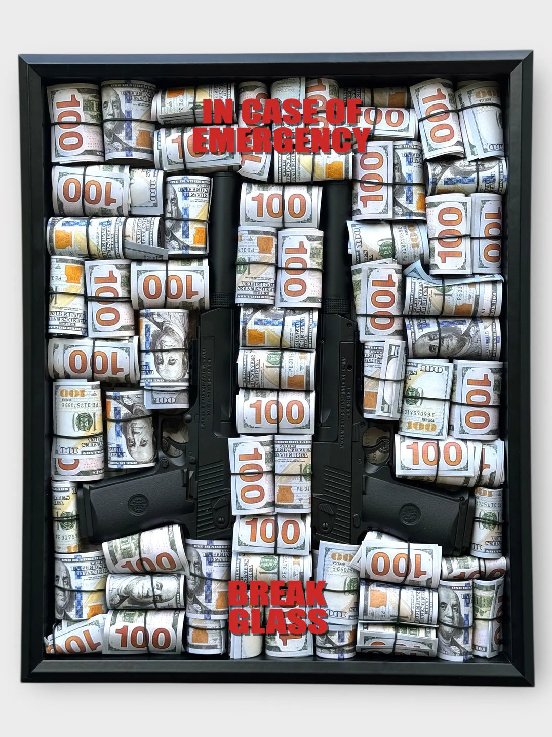 Black Beretta Frame - Derich Gallery