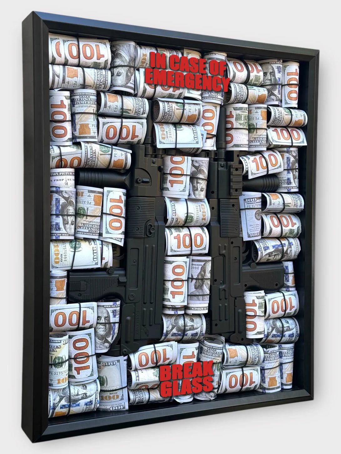 Twin Uzi Frame - Derich Gallery