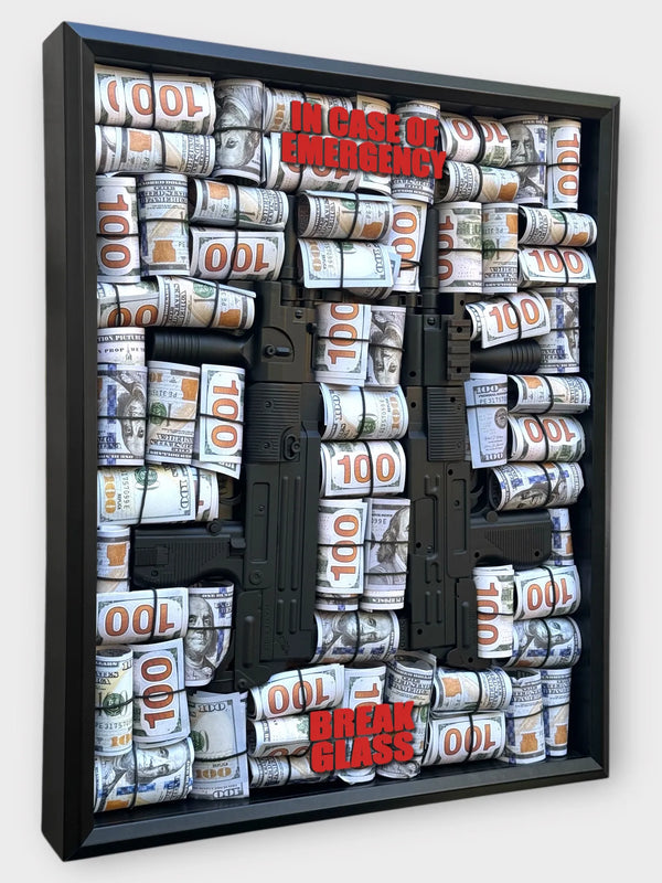 Twin Uzi Frame - Derich Gallery