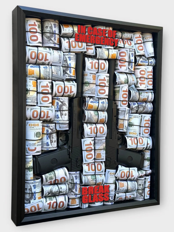 Black Beretta Frame - Derich Gallery