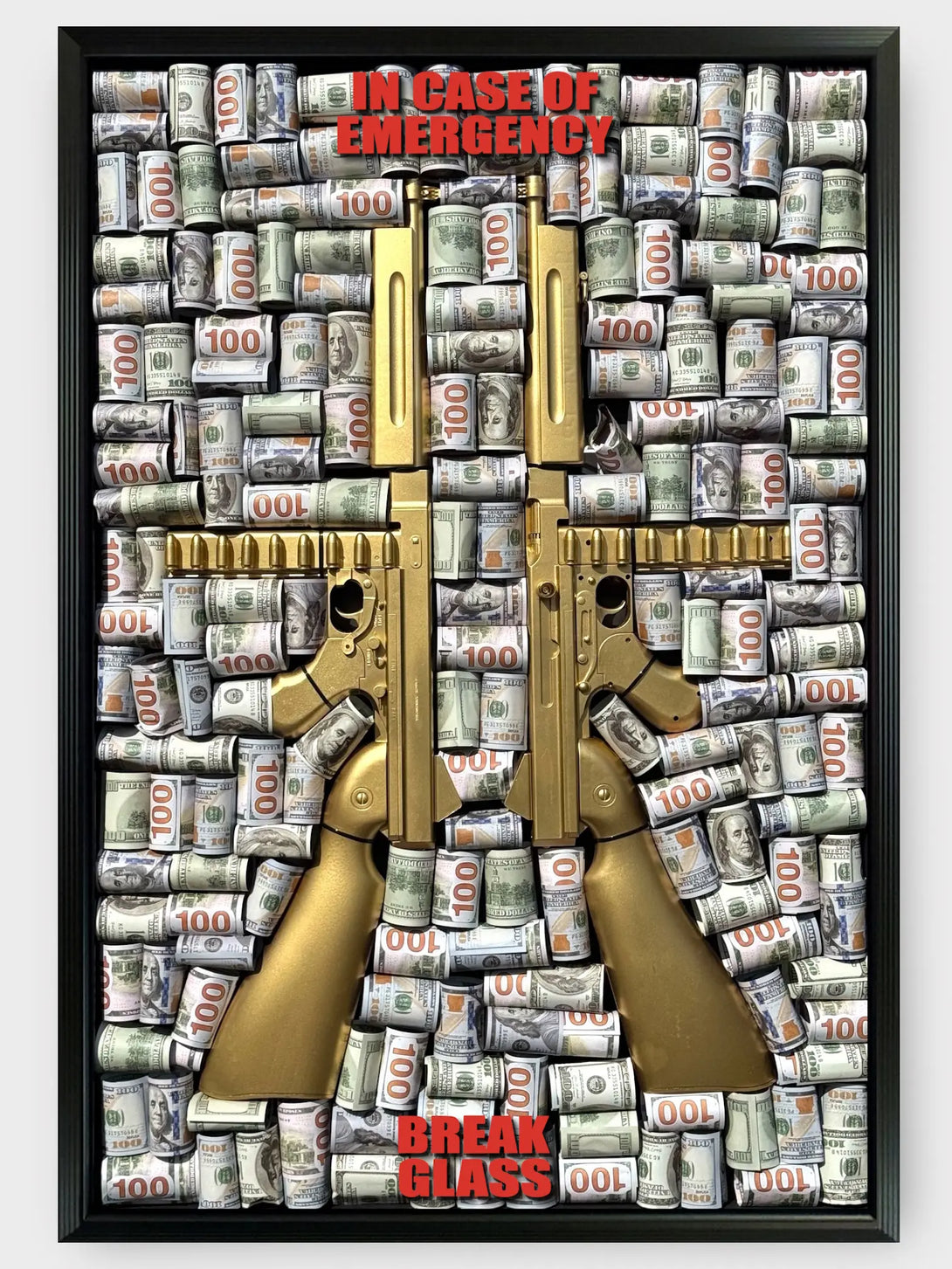 2×THOMPSON GOLD SYNDICATE | 42×29 in - Derich Gallery