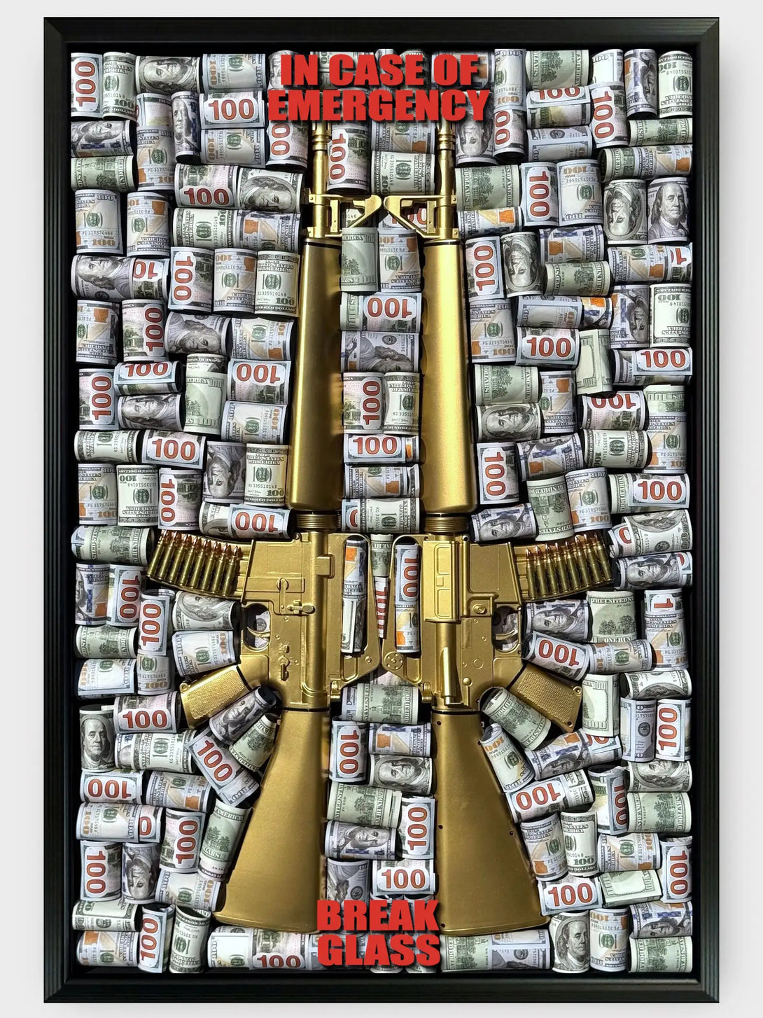 2×M16 GOLD PRESTIGE | 42×29 in - Derich Gallery